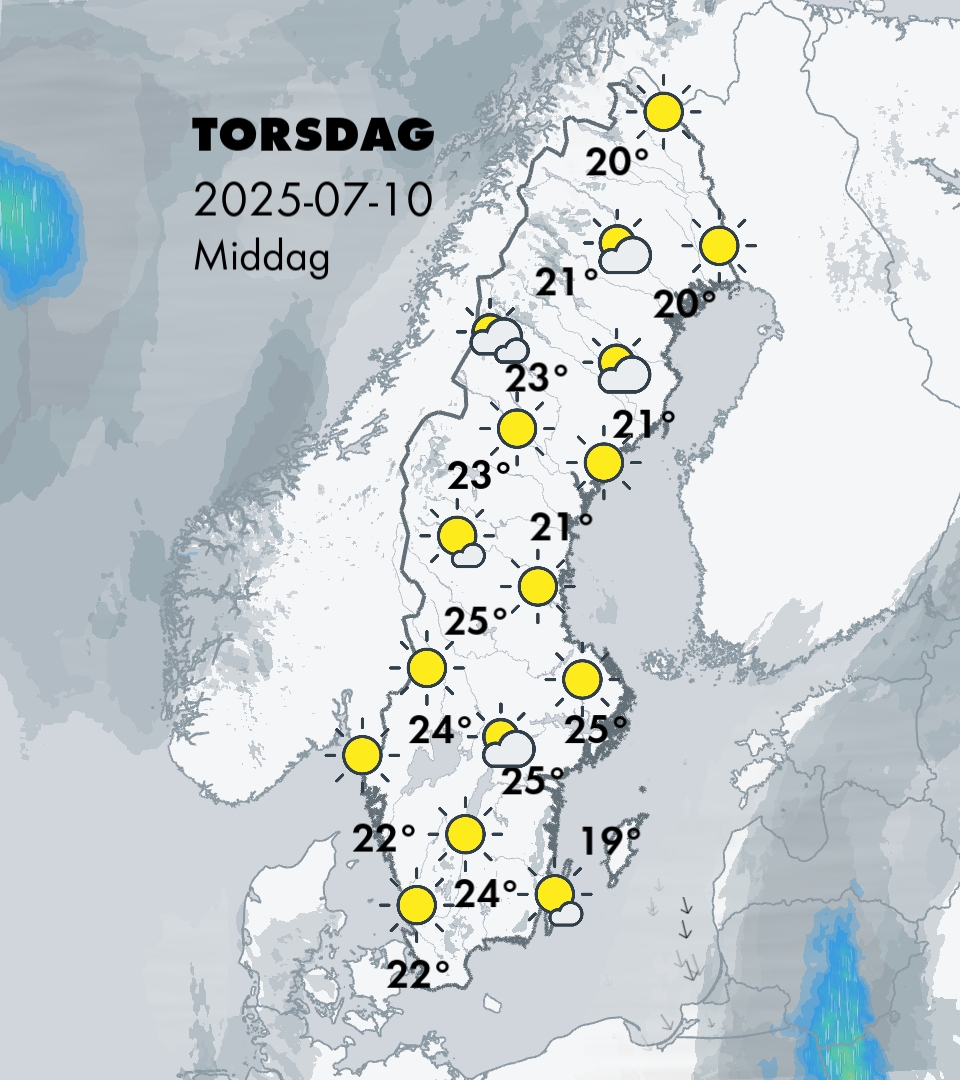 Dagens vder frn SMHI